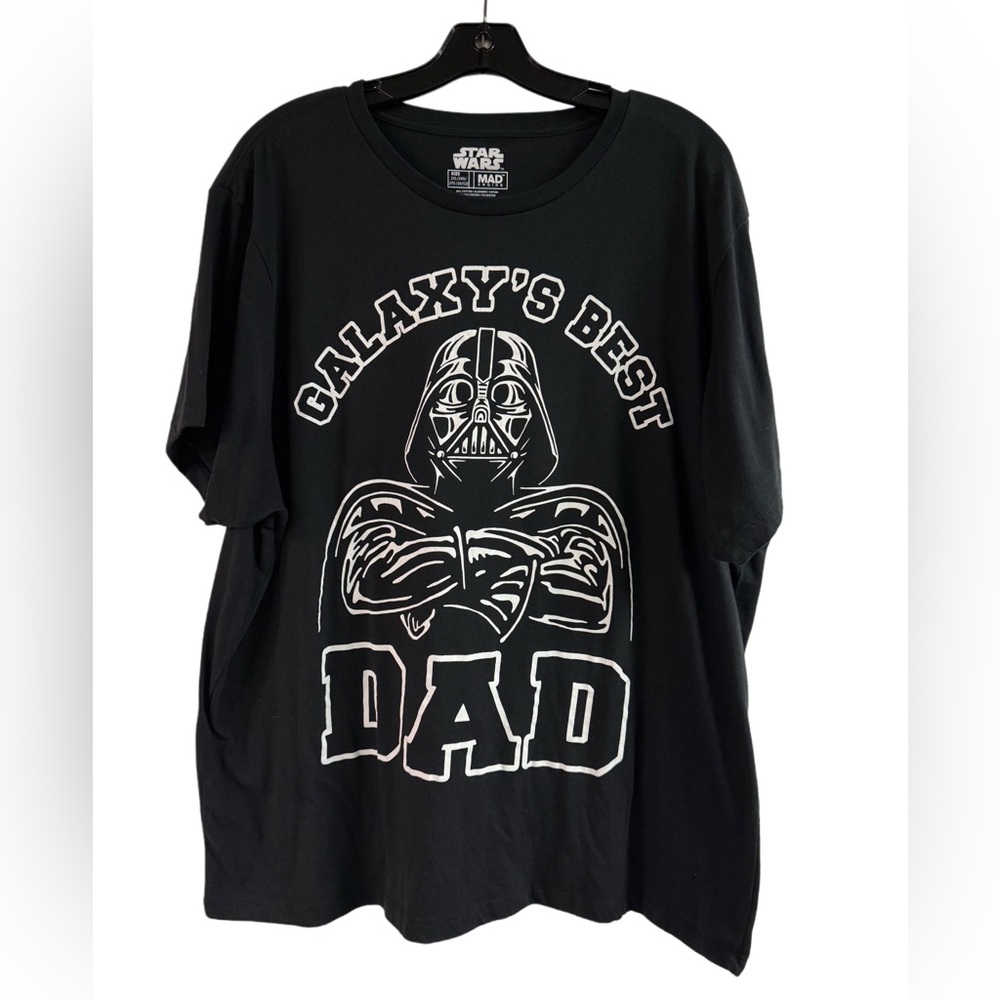 Star Wars Darth Vader Galaxy’s Best Dad T-Shirt Size 2XL